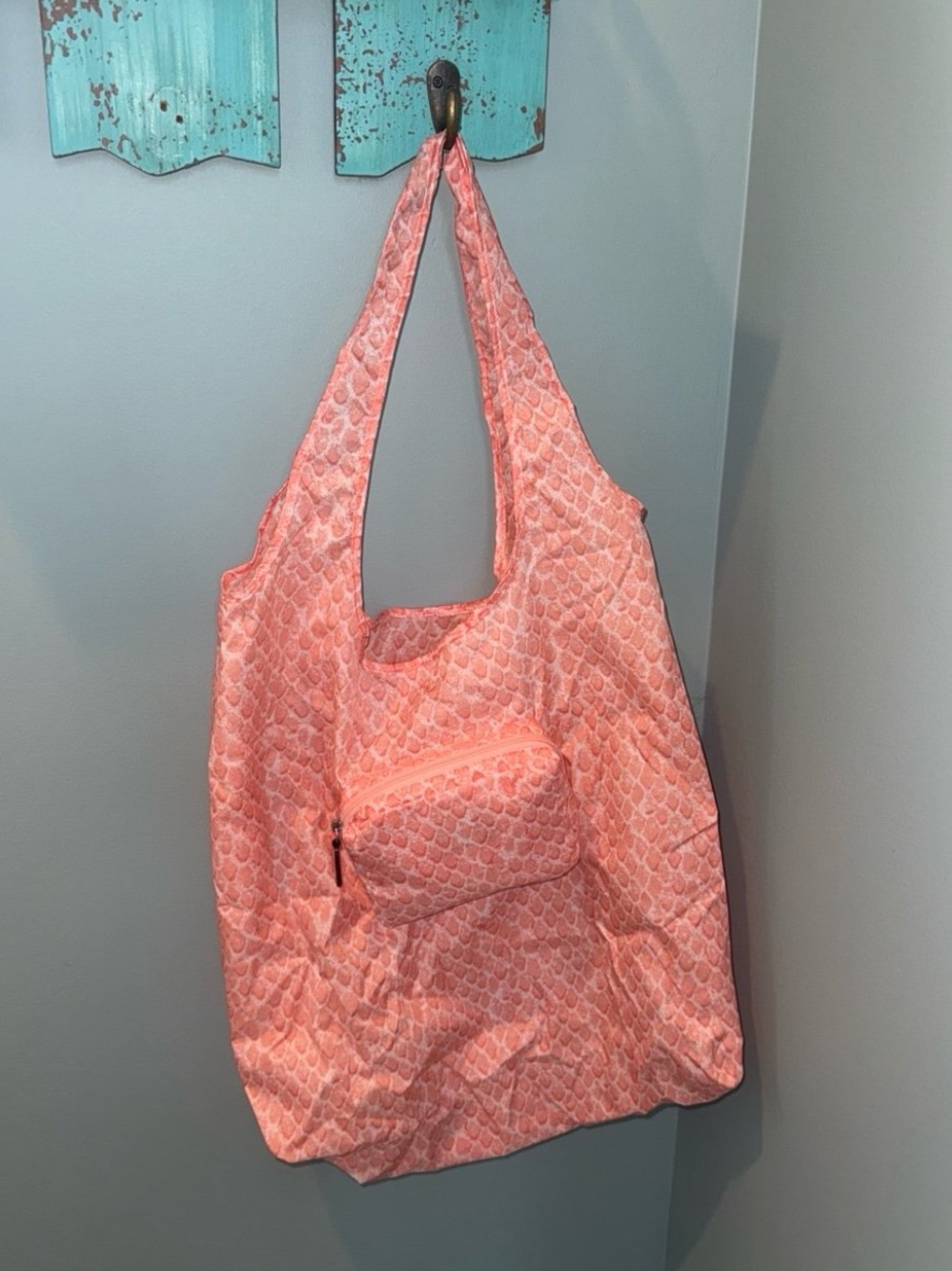 Coach Coral Snake Folding Reusable Tote *NEW*
